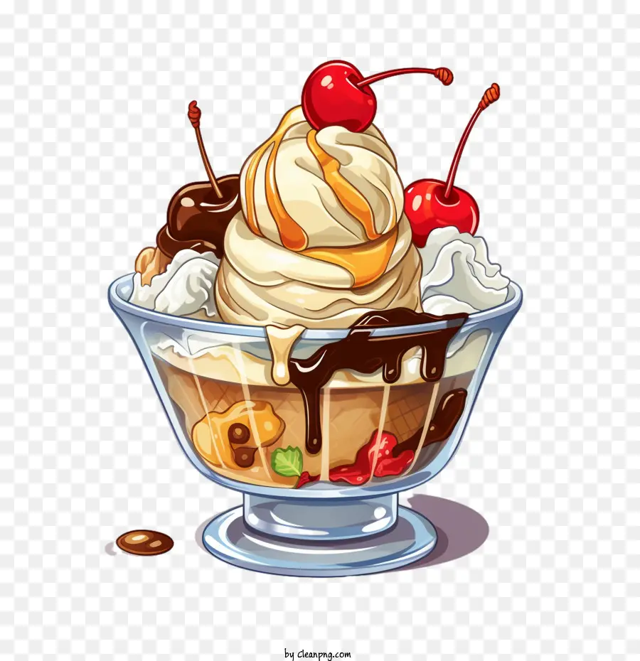 Copa De Helado，Helado PNG