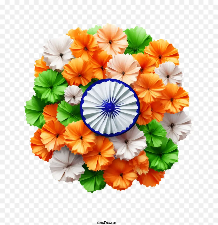 Día De La Independencia De La India，Bandera India PNG