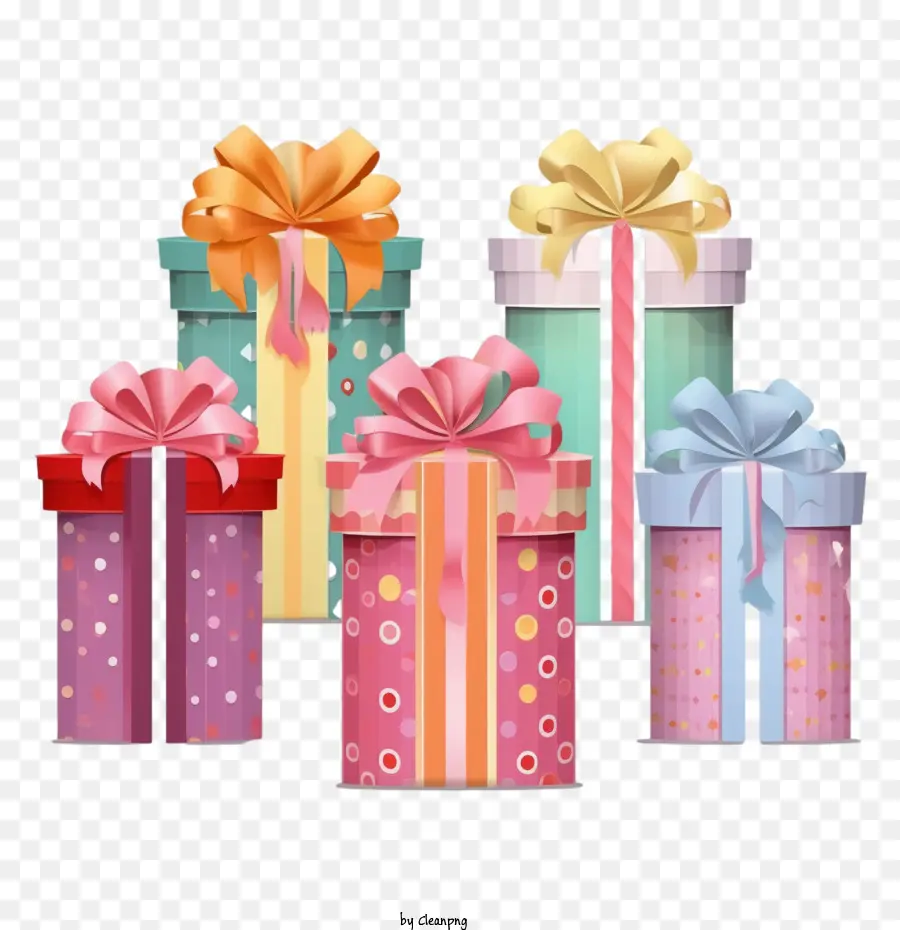 Cajas De Regalo，Regalos PNG