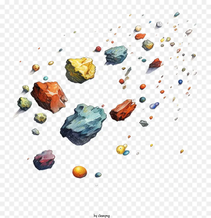 Internacional Asteroide Día，Meteorito PNG