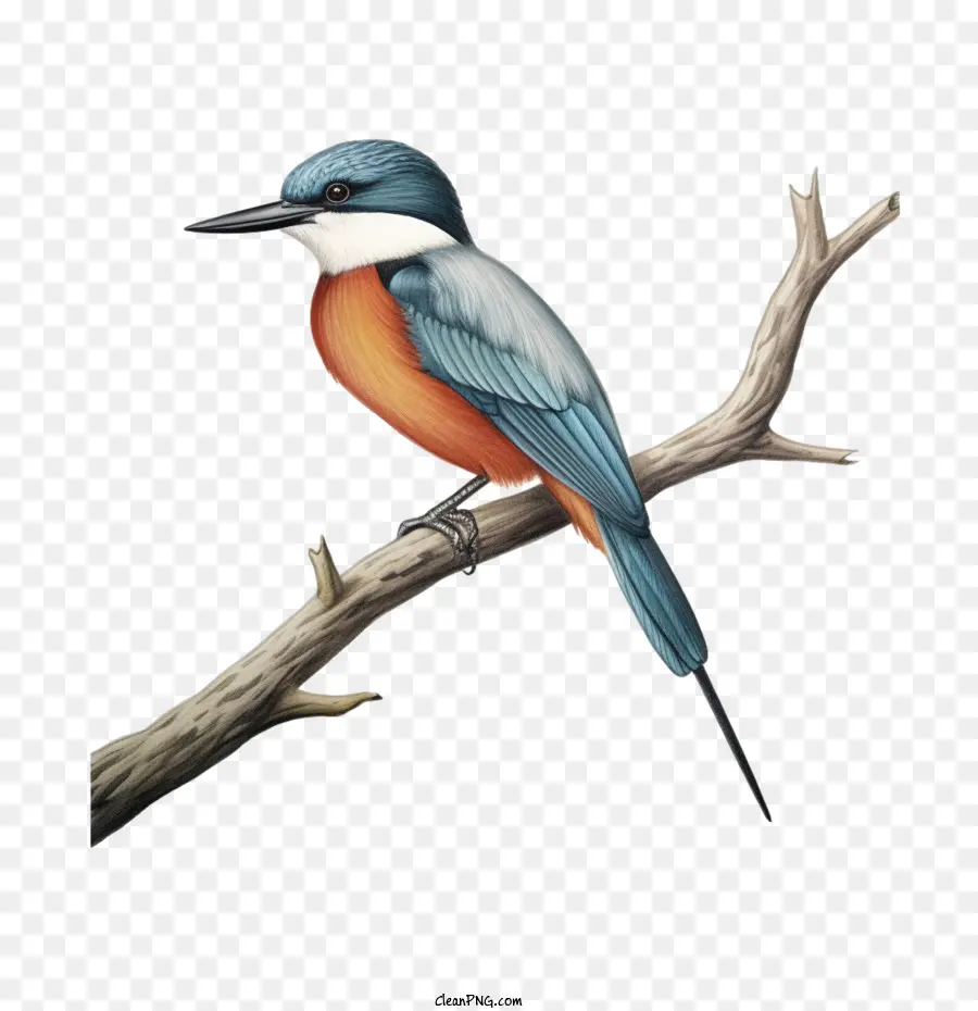 Kingfisher，Aves PNG