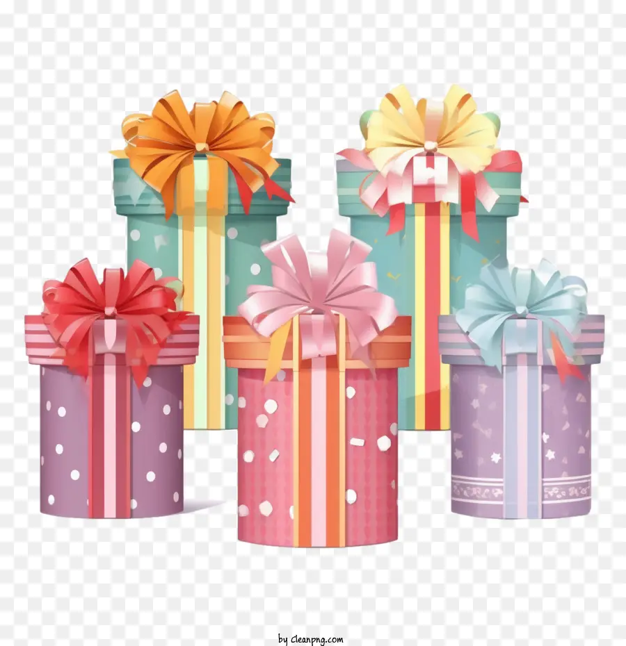 Cajas De Regalo，Regalos PNG