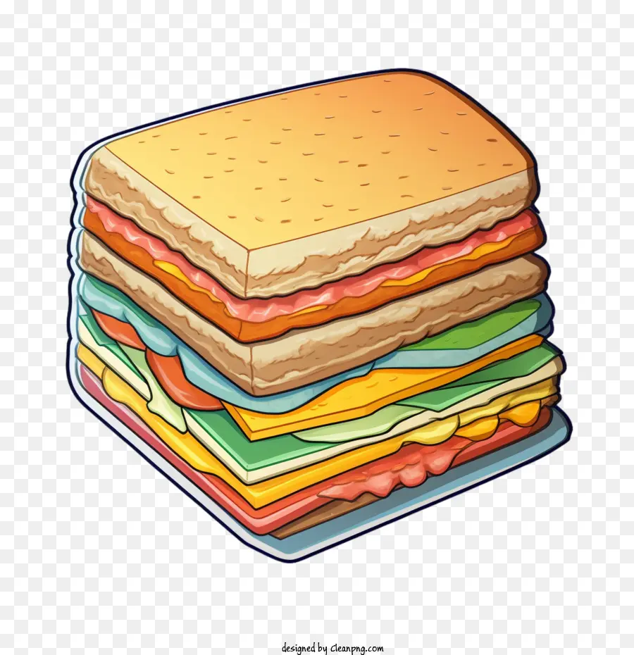 Sándwich，Sándwich En Capas PNG