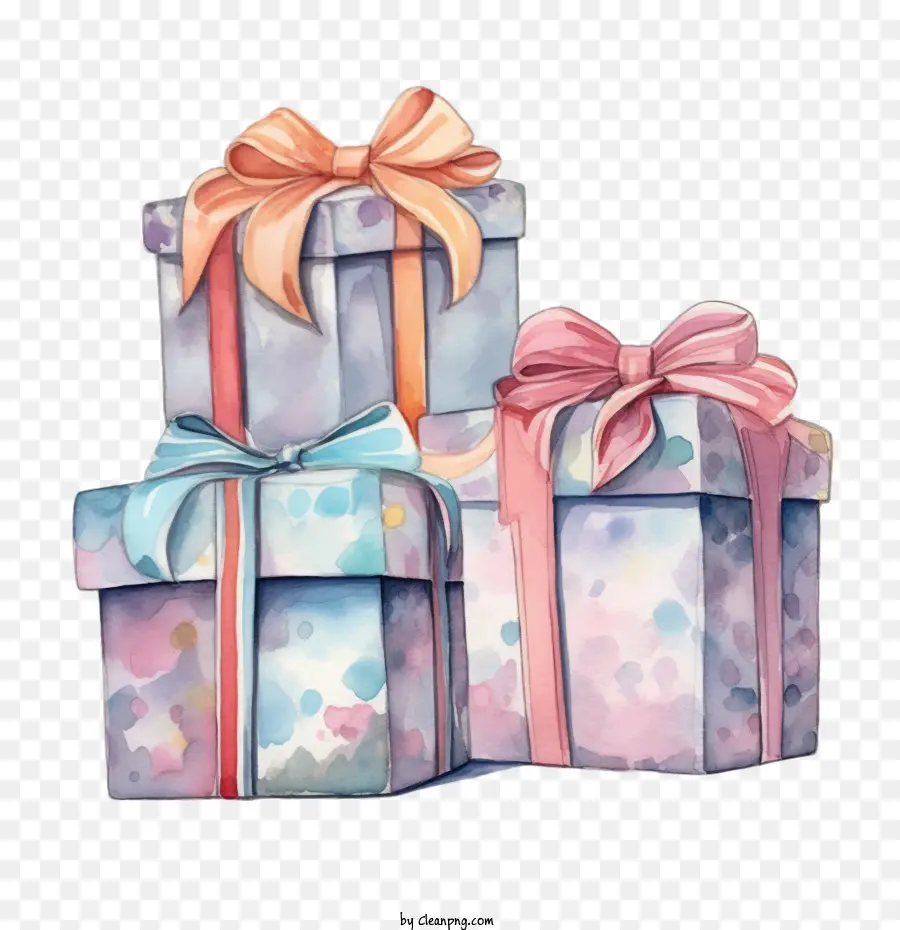 Cajas De Regalo，Cajas De Regalo Coloridas PNG