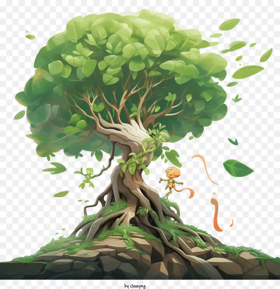 Crecimiento De Brotes，Árbol PNG