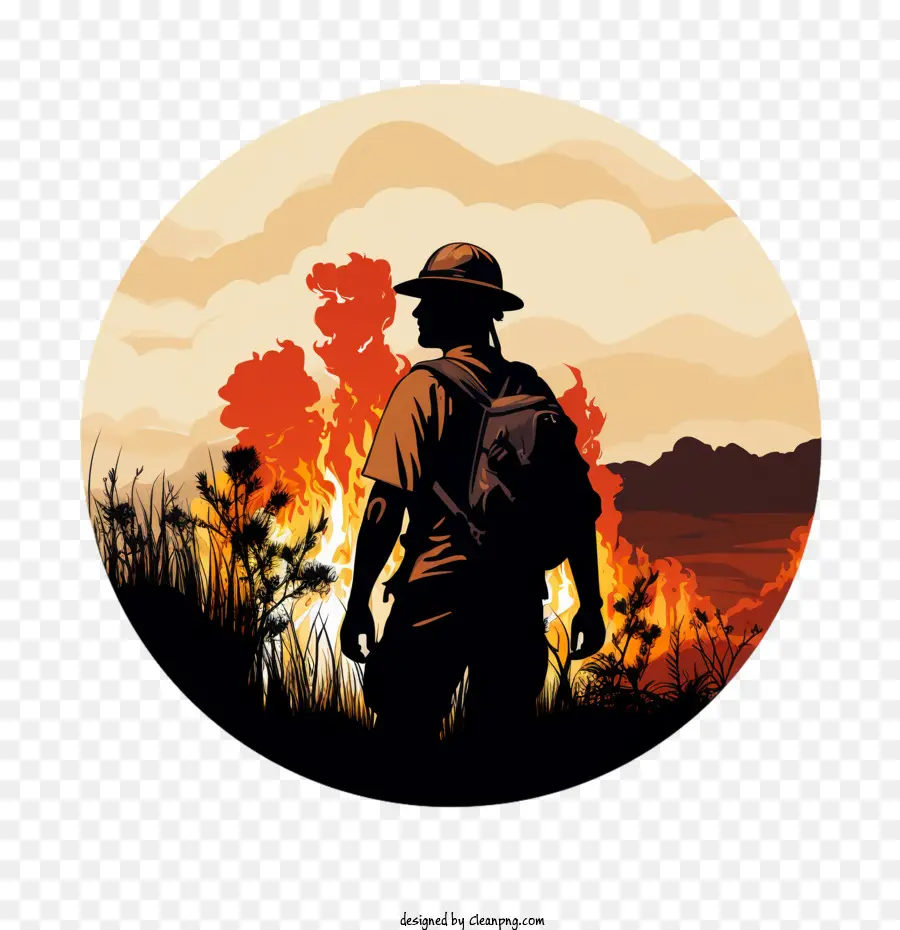 Día De Los Bomberos De La Naturaleza，Bombero PNG