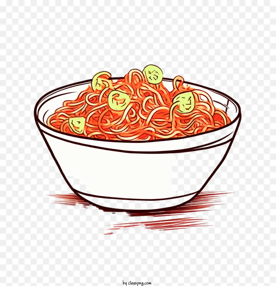 Fideos，Espaguetis PNG