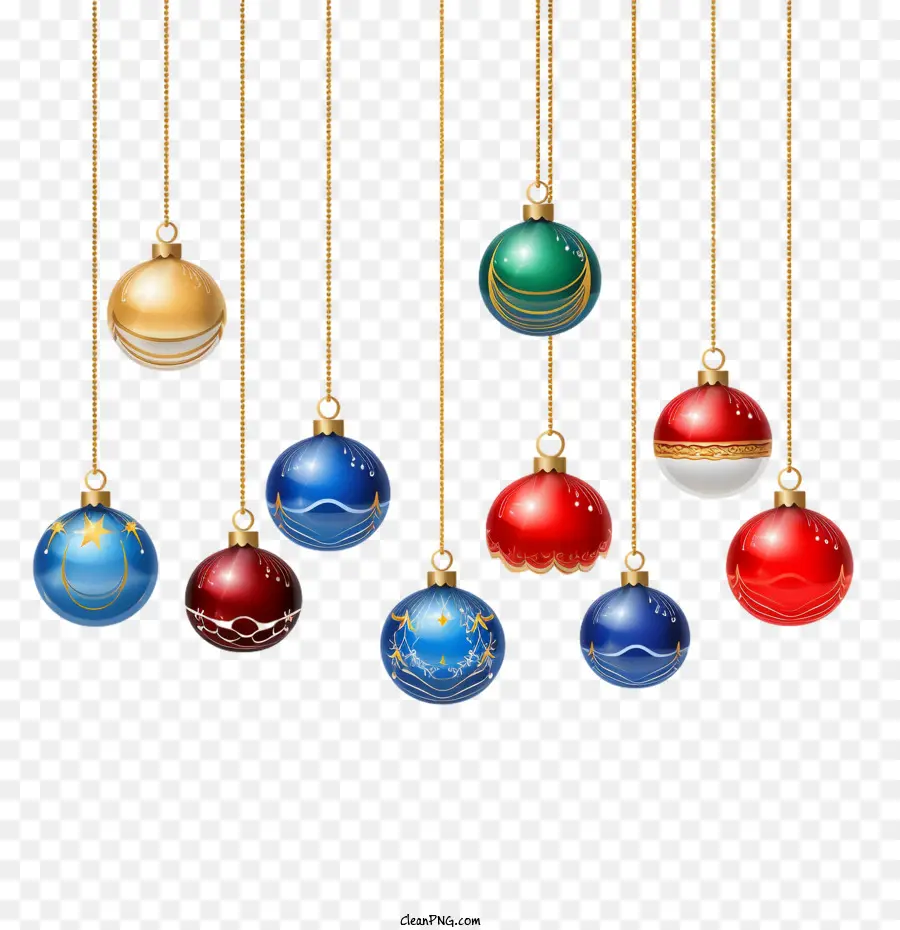 Bolas De Navidad，Decoración De La Navidad PNG