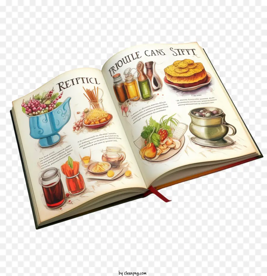 Los Gastrónomos De Día，Libro De Cocina PNG