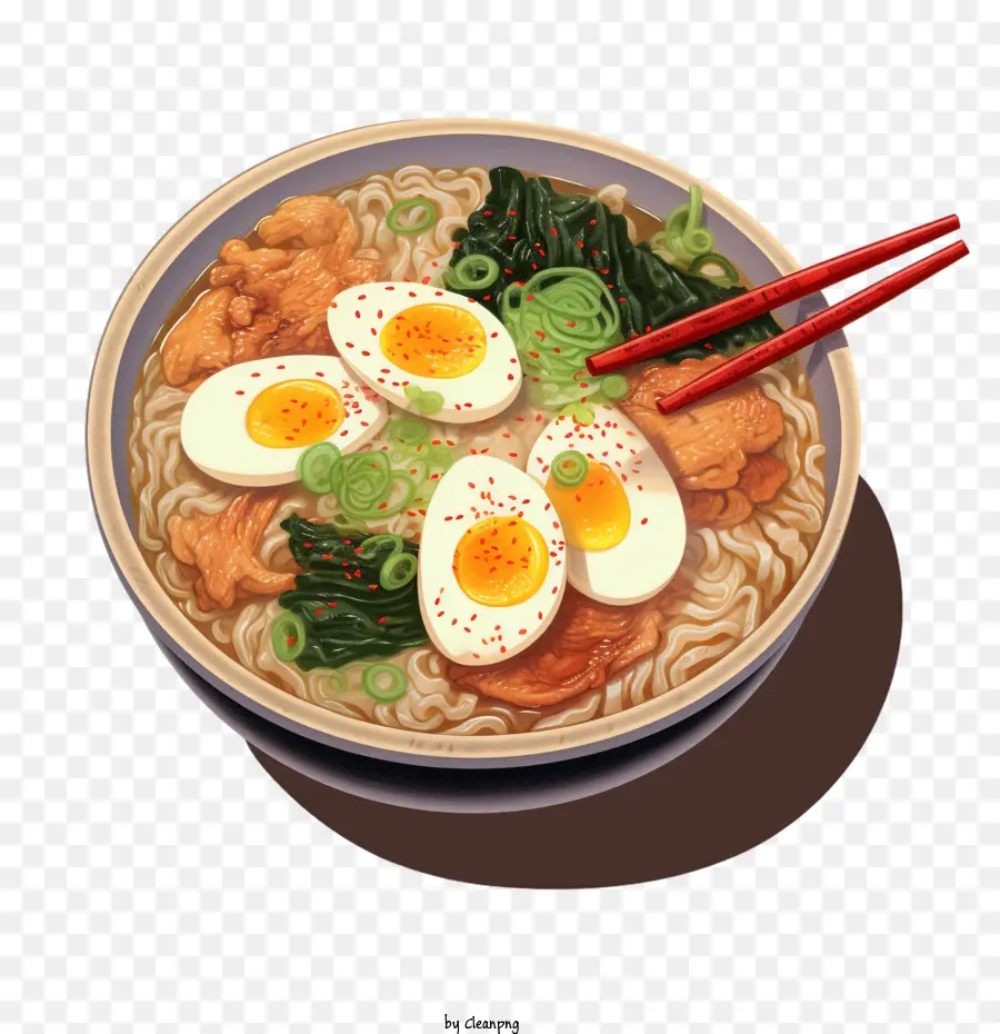 Fideos，Ramen PNG