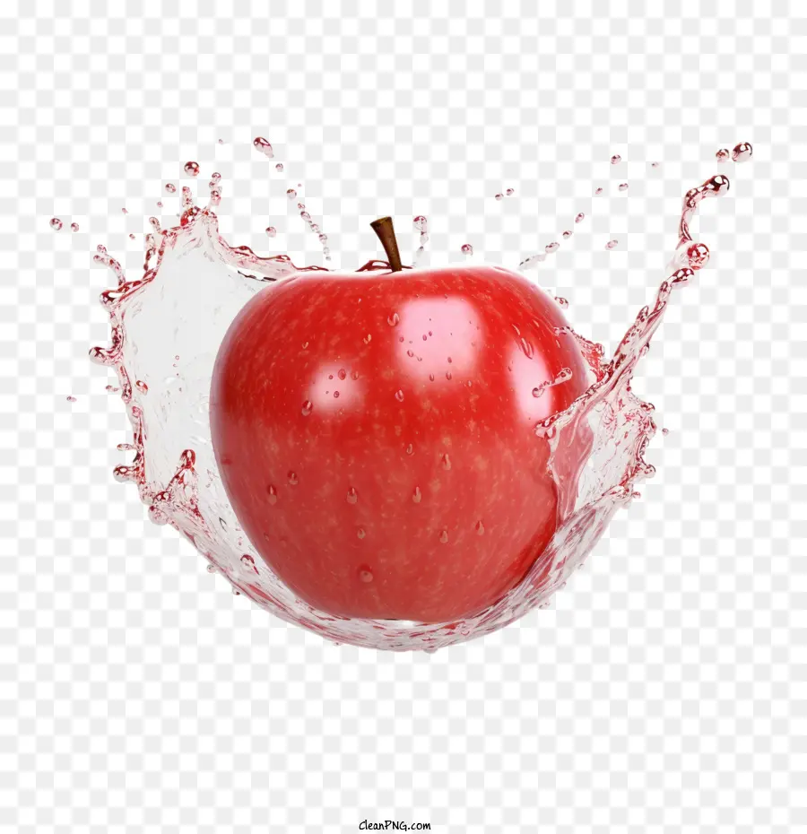 Apple，Salpicaduras De Agua PNG