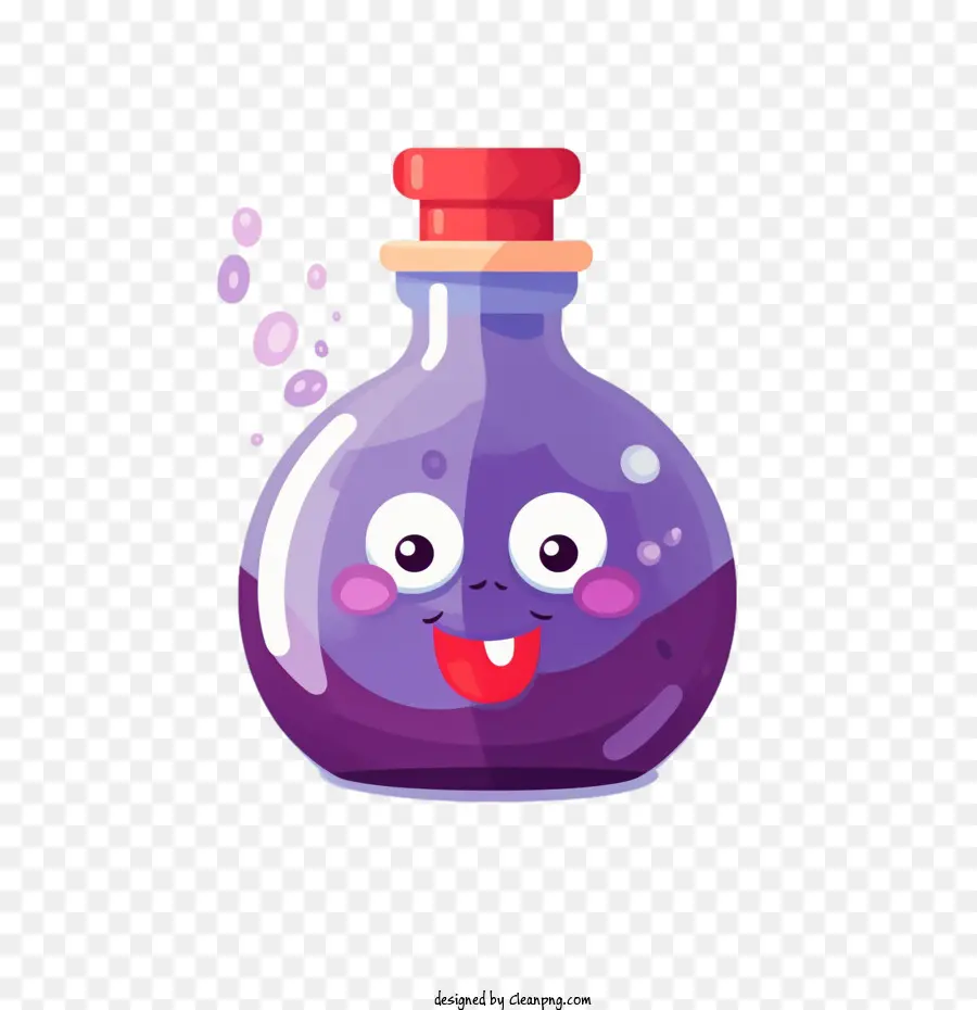 Poción，Botella Púrpura PNG