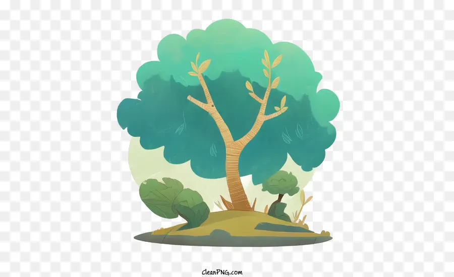 Naturaleza Abstracta，Árbol PNG