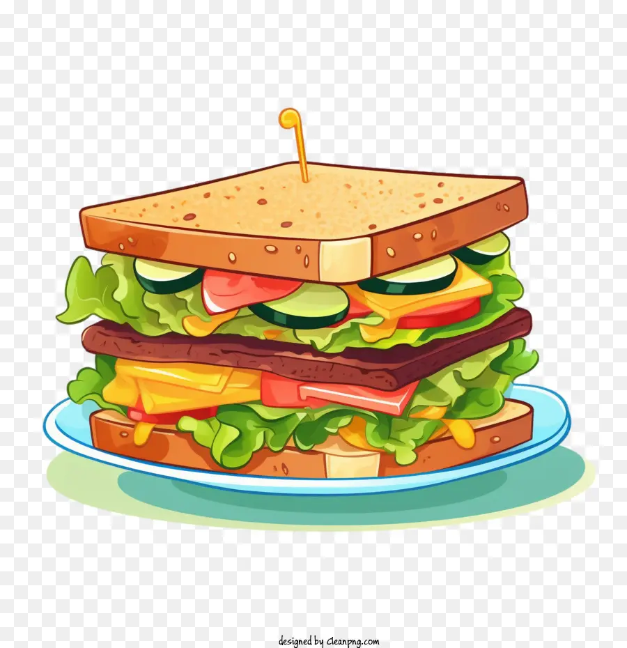 Sándwich，Sándwich De Queso PNG