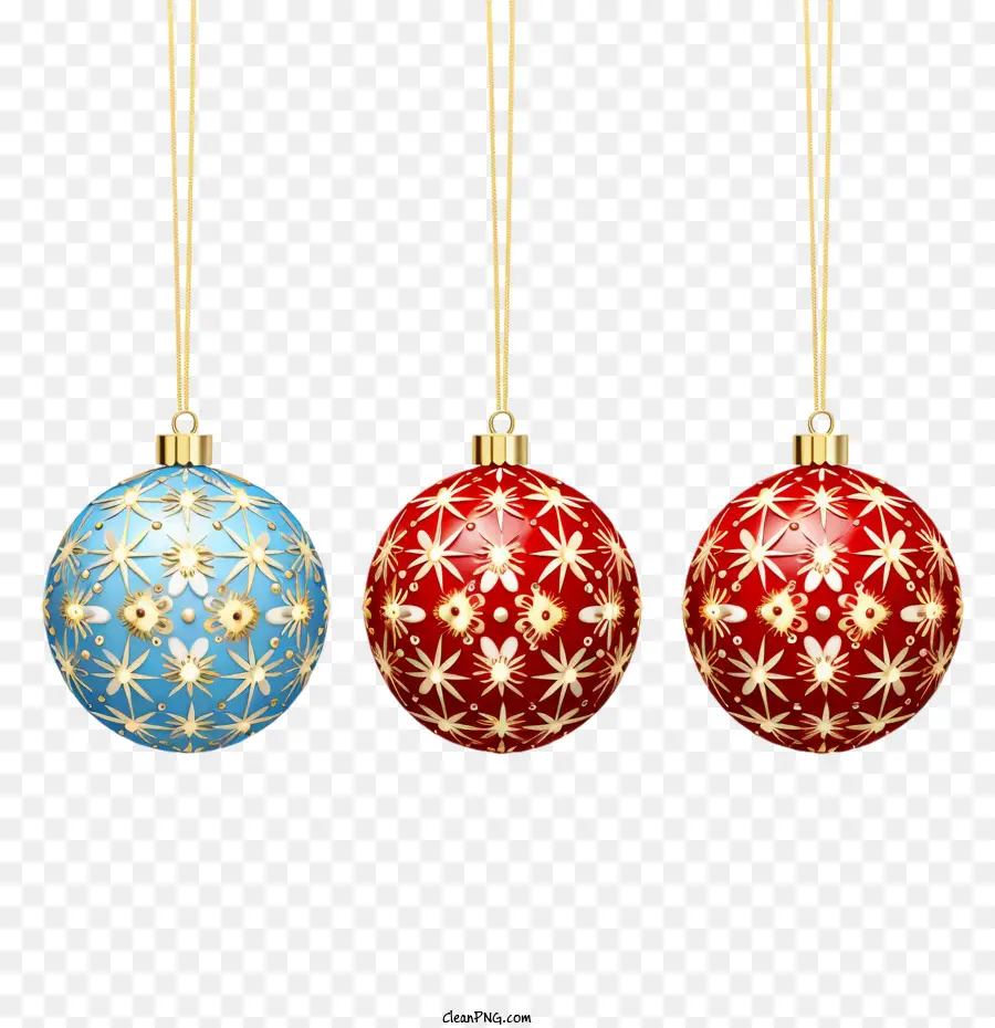 Bolas De Navidad，Adornos De Navidad PNG