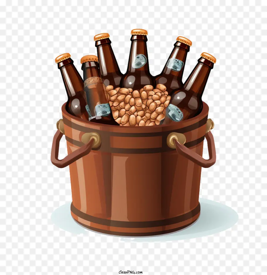 Botella De Cerveza，La Cerveza PNG