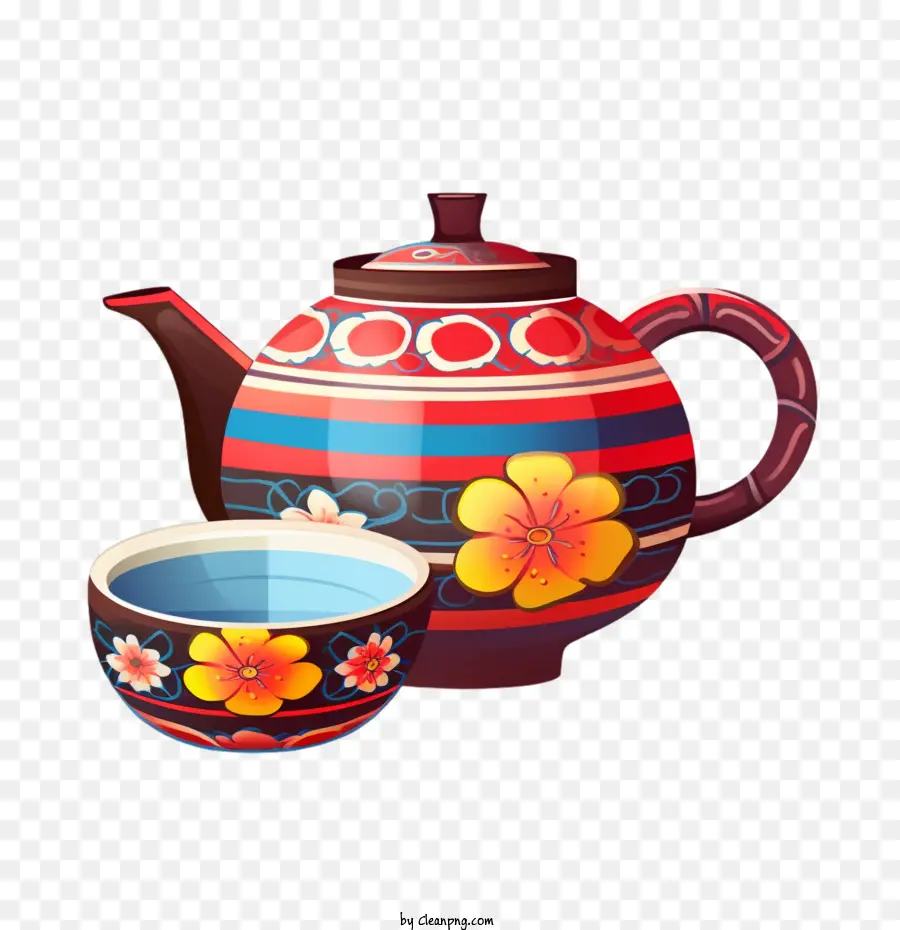 Tetera，Juego De Té PNG