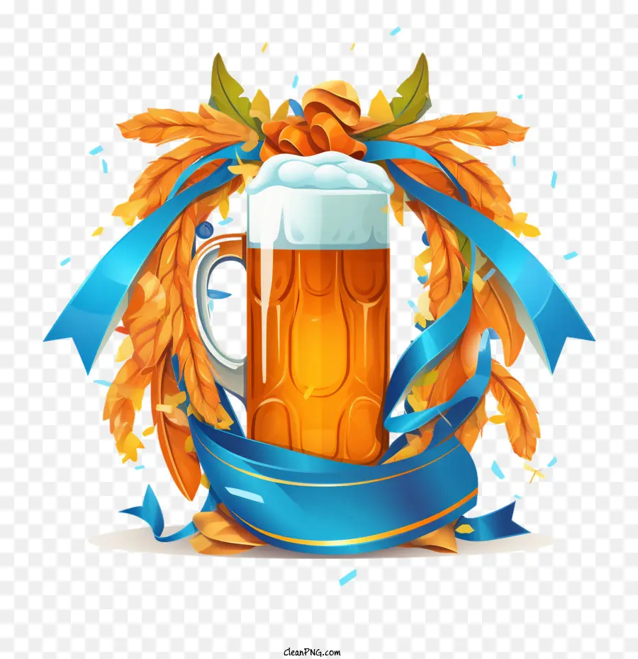 Oktoberfest，Jarra De Cerveza PNG