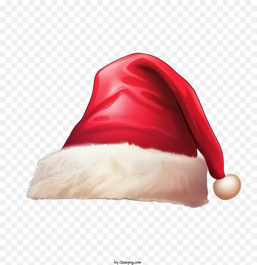 Sombrero De Papá Noel，Gorro Rojo De Papá Noel PNG