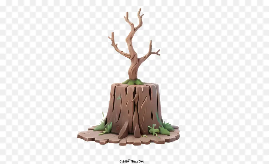 Tocón Seco，Árbol PNG