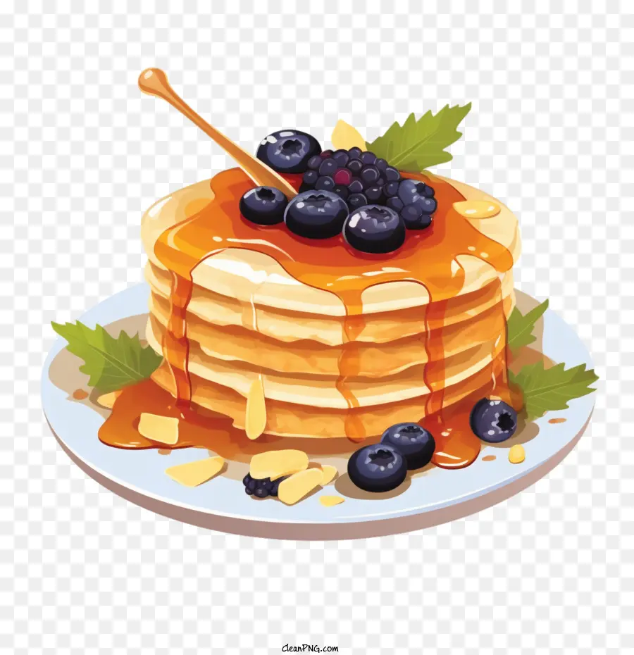 Panqueque，Waffles PNG