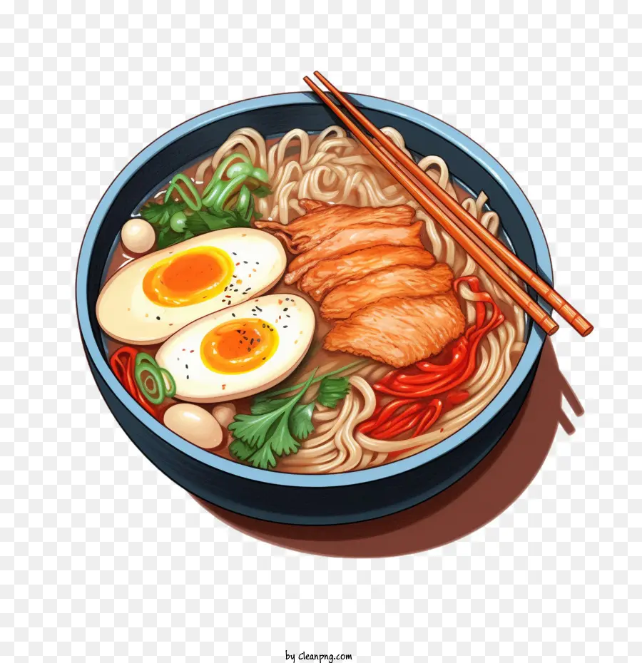 Fideos，Tazón De Ramen PNG