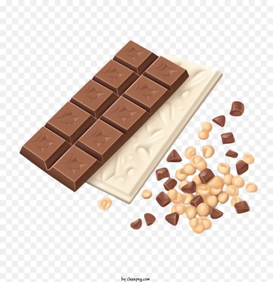 Chocolate Con Leche，Barras De Chocolate PNG