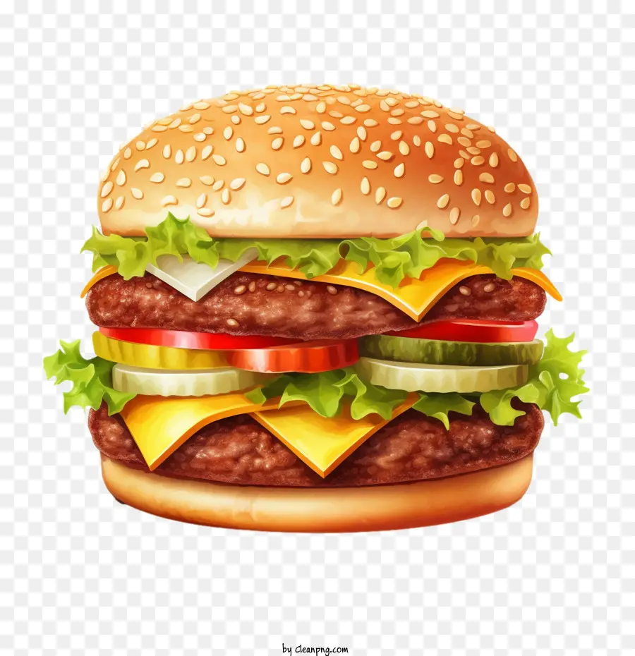 Hamburgo，Burger PNG