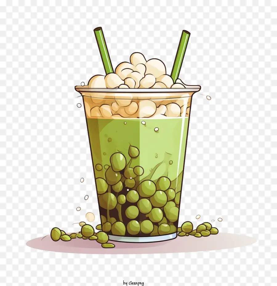 Té De Burbujas Matcha，Té De Burbujas PNG