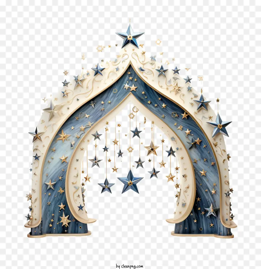 Arco De Estrellas，Arco Estrellado PNG