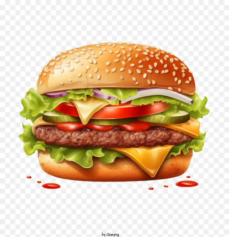 Hamburgo，Burger PNG