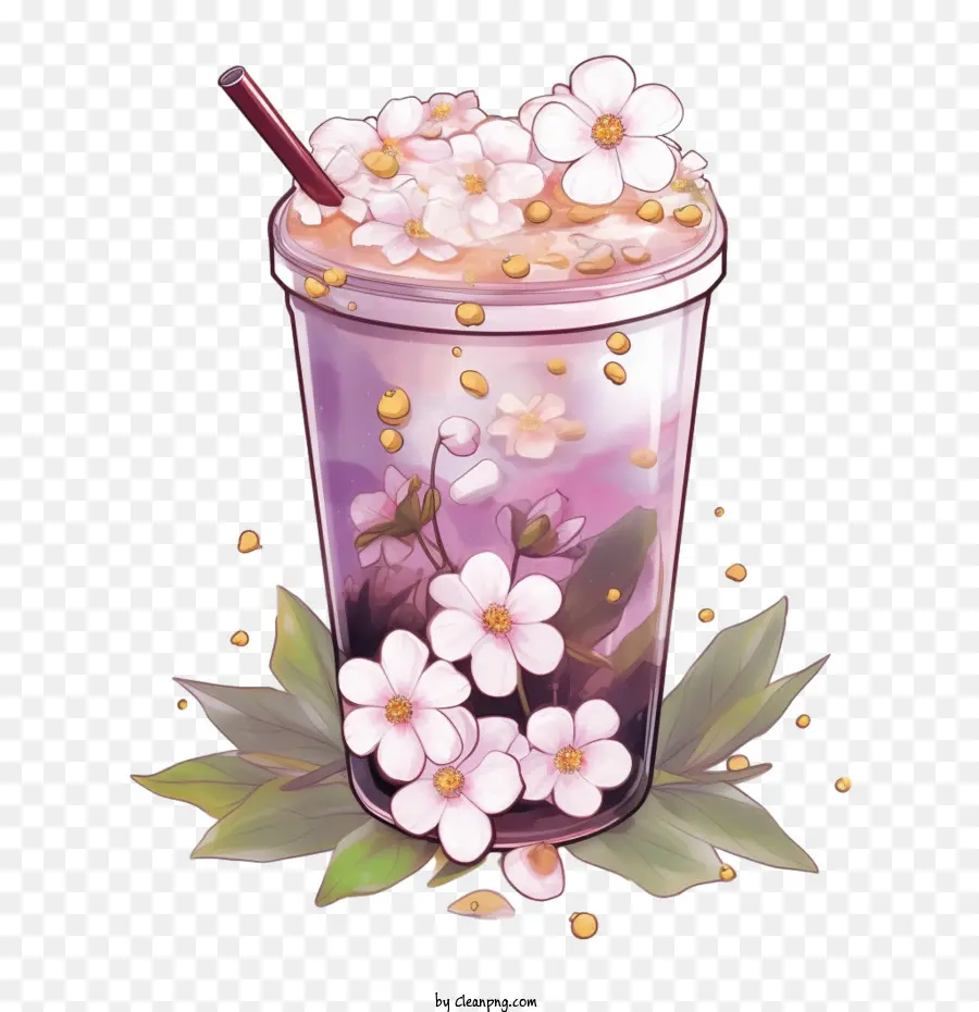 Té Con Leche De Burbujas，Té Con Leche PNG