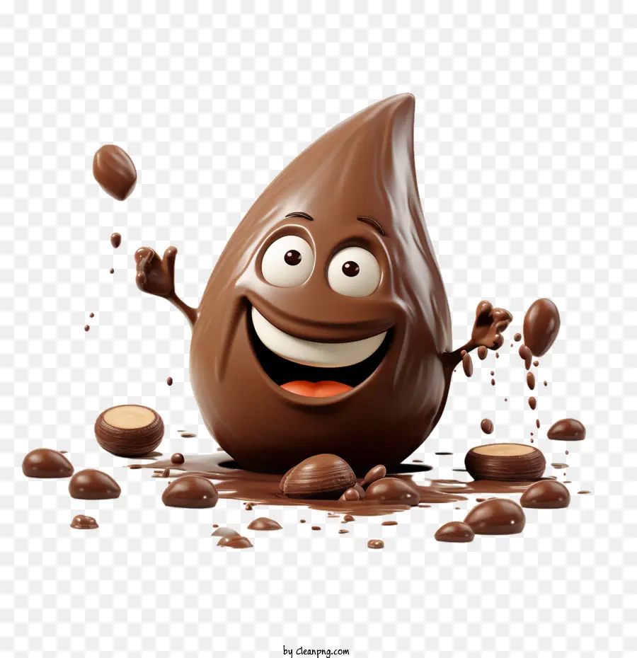 Chocolate Con Almendras Día，Chocolate PNG