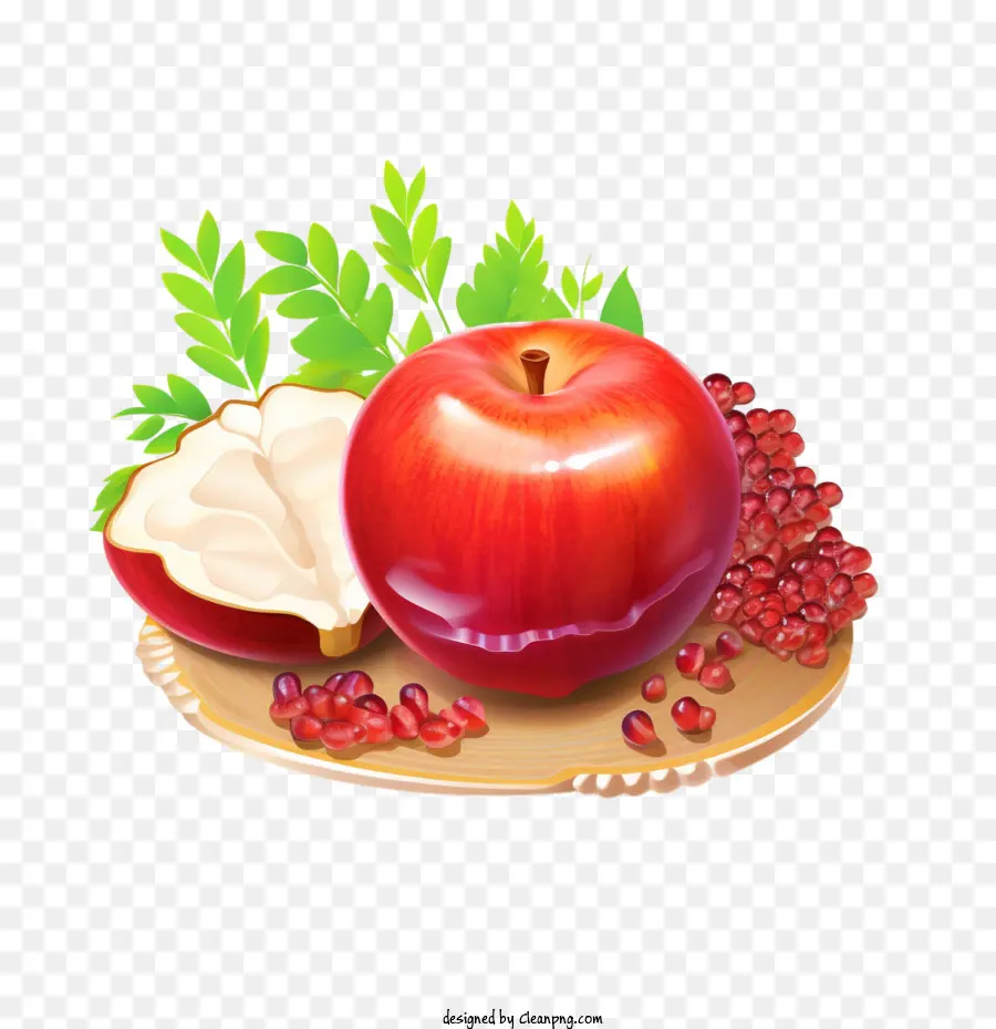 Rosh Hashaná，Manzana Roja PNG