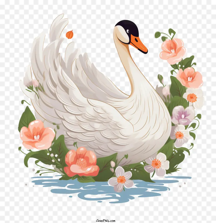 Swan，Cisne Blanco PNG