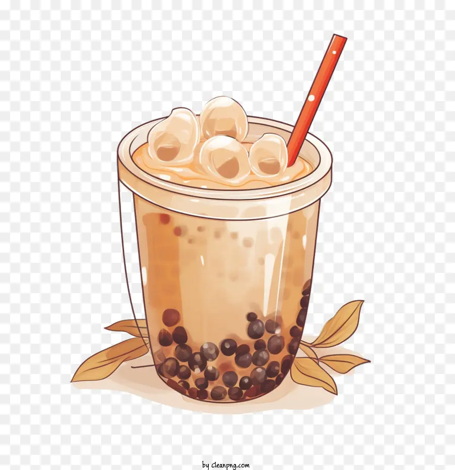 Té Con Leche De Burbujas，Té Con Leche PNG