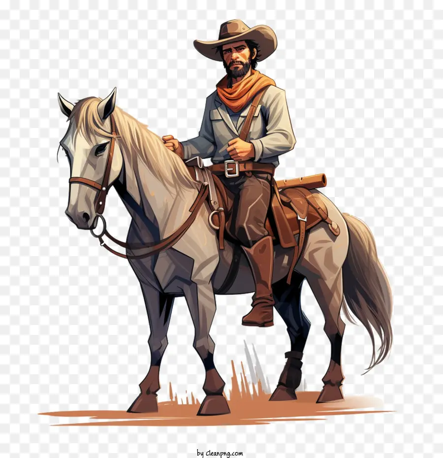 Vaquero，Día Nacional Del Cowboy PNG