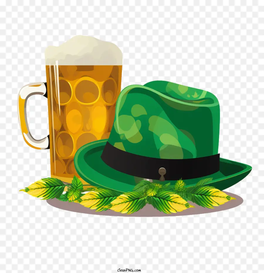 Oktoberfest，Sombrero De Cerveza PNG