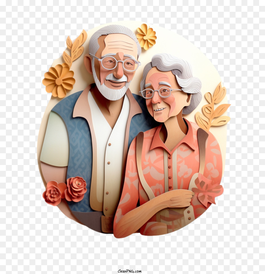 Día Internacional De Personas Mayores, Pareja De Ancianos, Pareja ...