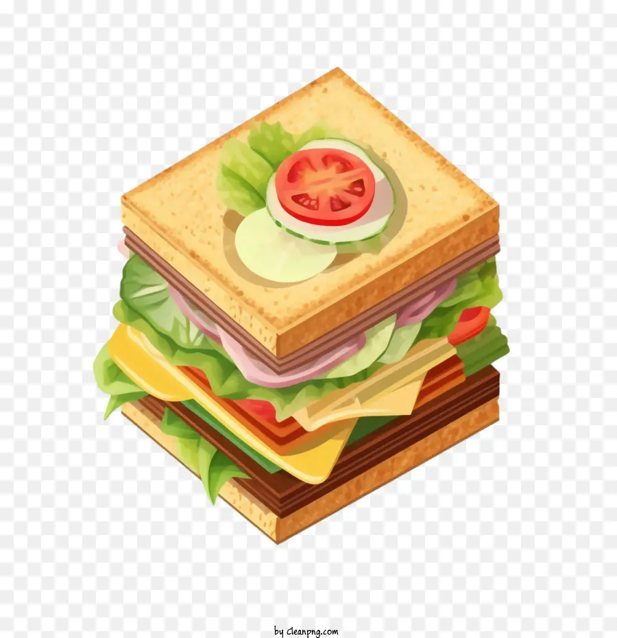 Sandwitch，Pan PNG