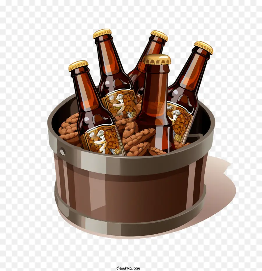 Botella De Cerveza，La Cerveza PNG