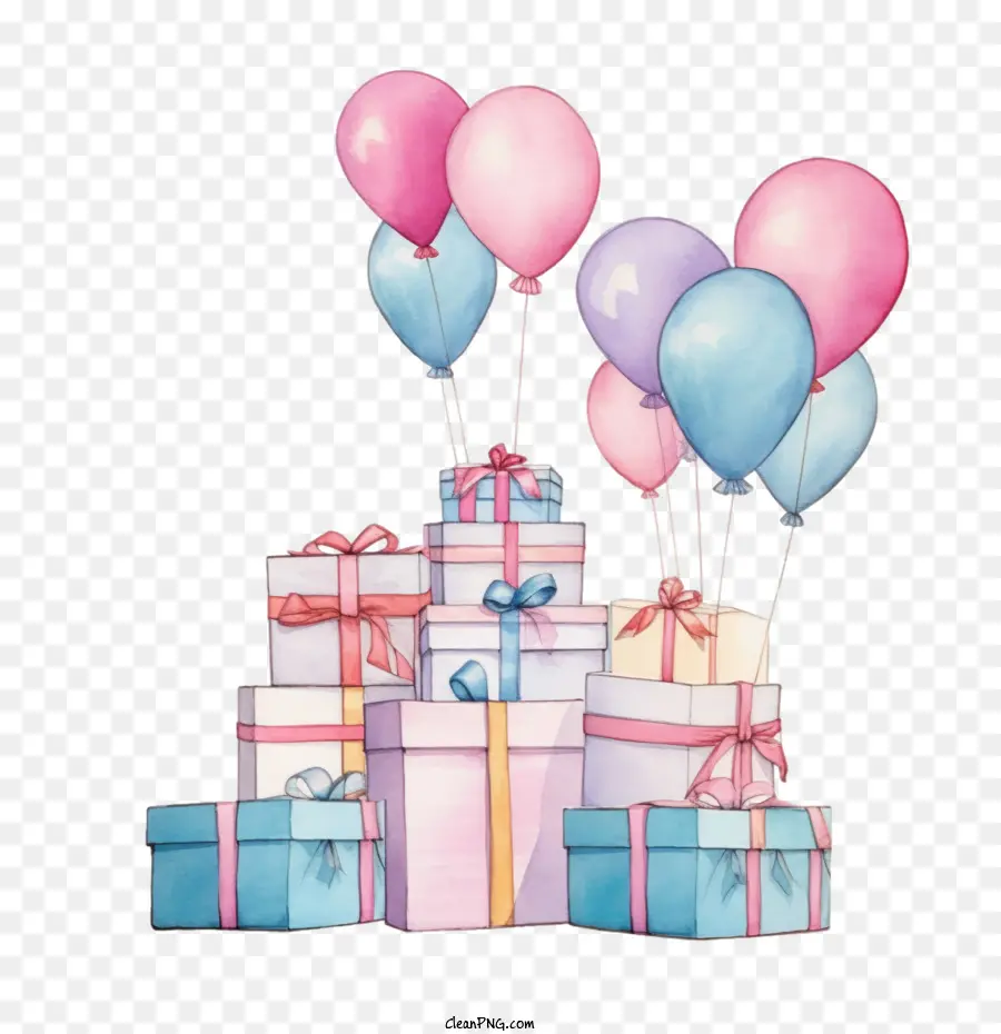 Cajas De Regalo，Cumpleaños PNG