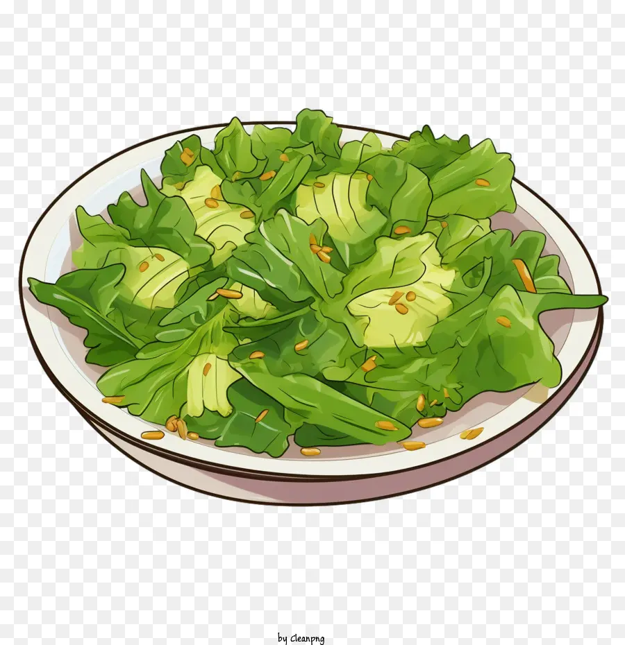 Ensalada，Lechuga PNG