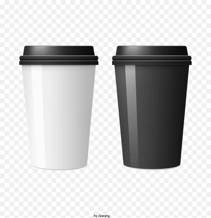 Taza De Café De Papel，Tazas De Café Con Leche PNG