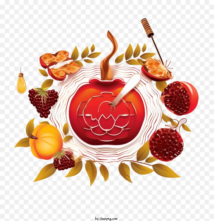 Rosh Hashaná，Apple PNG