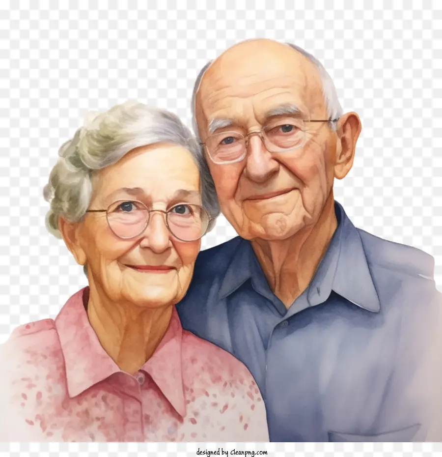 Día Internacional De Las Personas Mayores，Abuelos PNG