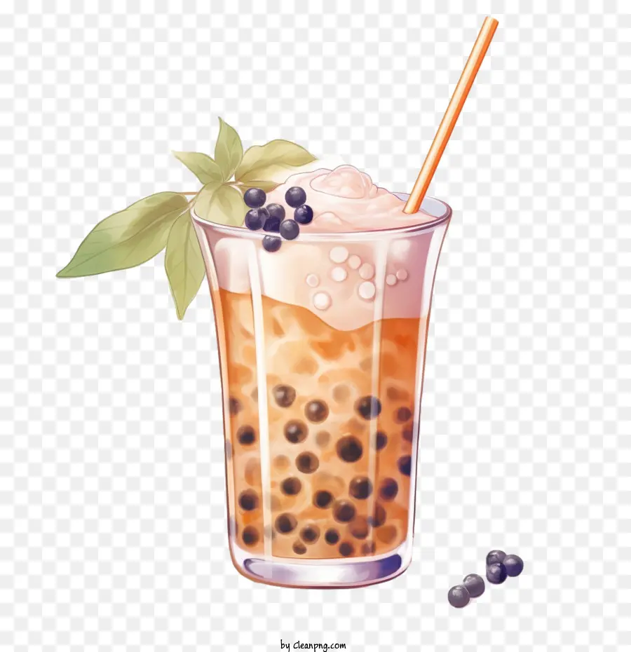 Té Con Leche De Burbujas，Té Con Leche PNG