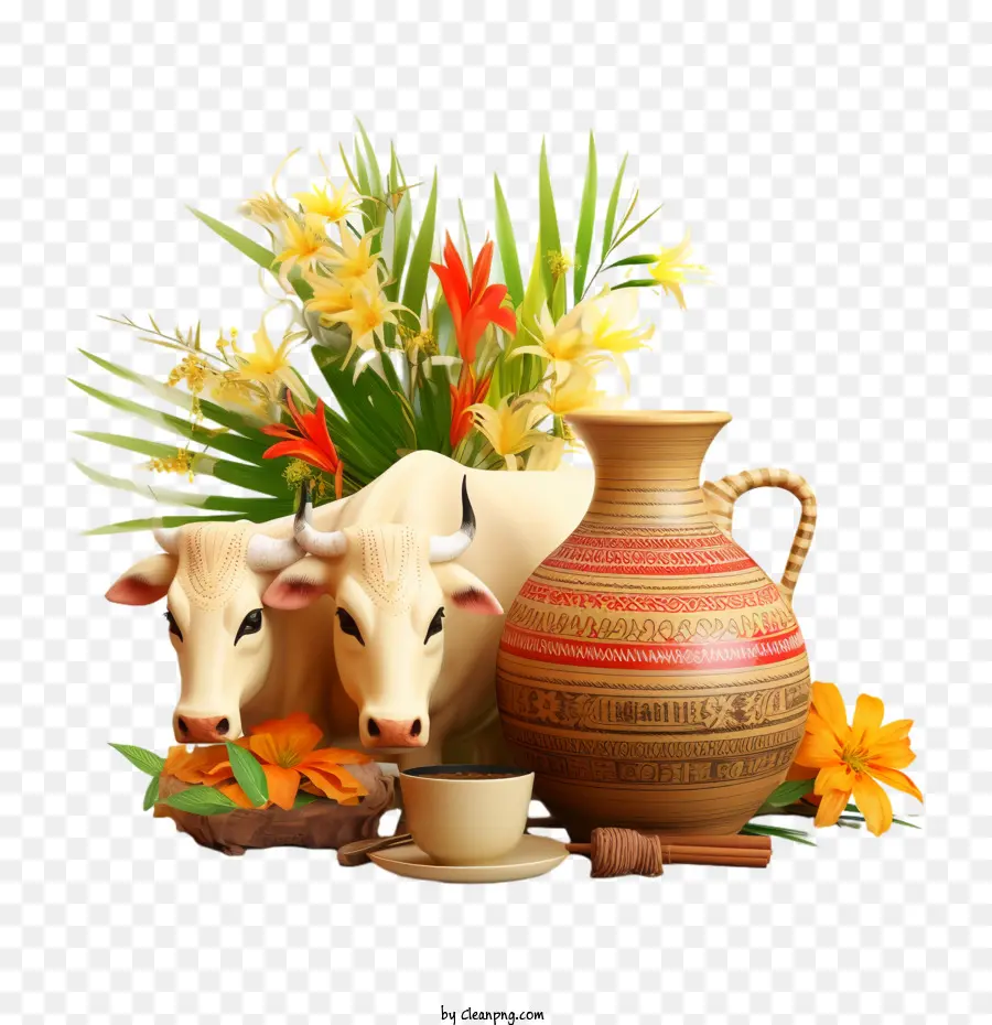 Pongal，La Leche PNG