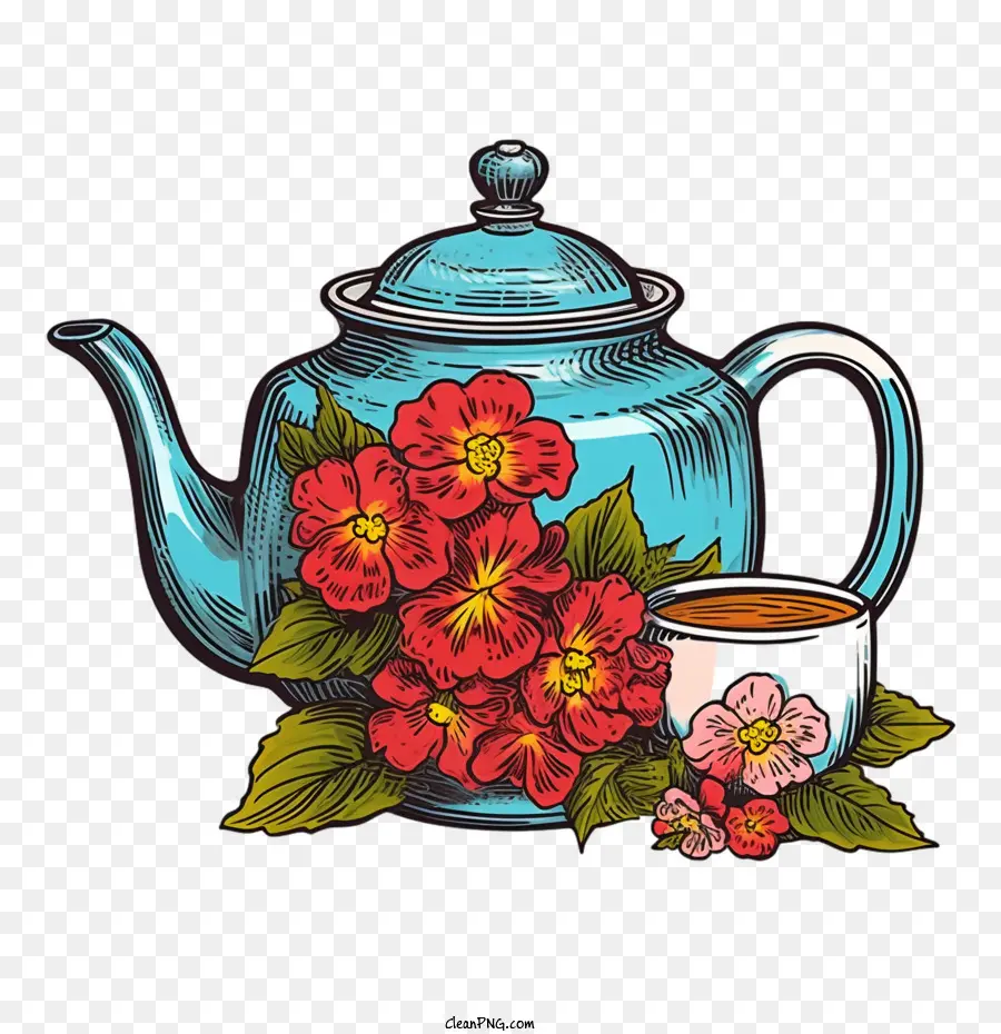 Tetera，Tetera De Té Vintage PNG