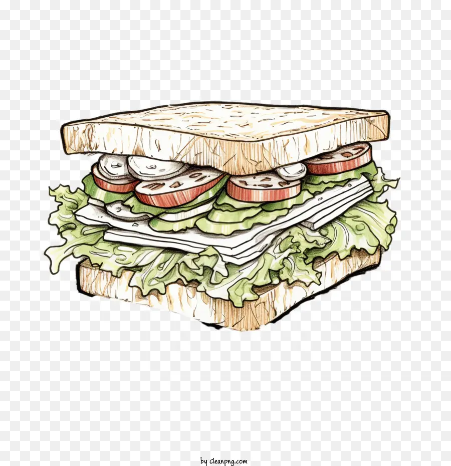 Boceto，Sandwitch PNG